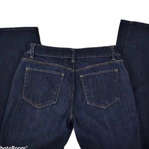 Ann Taylor Boot Cut Modern Jeans Dark Denim Wash